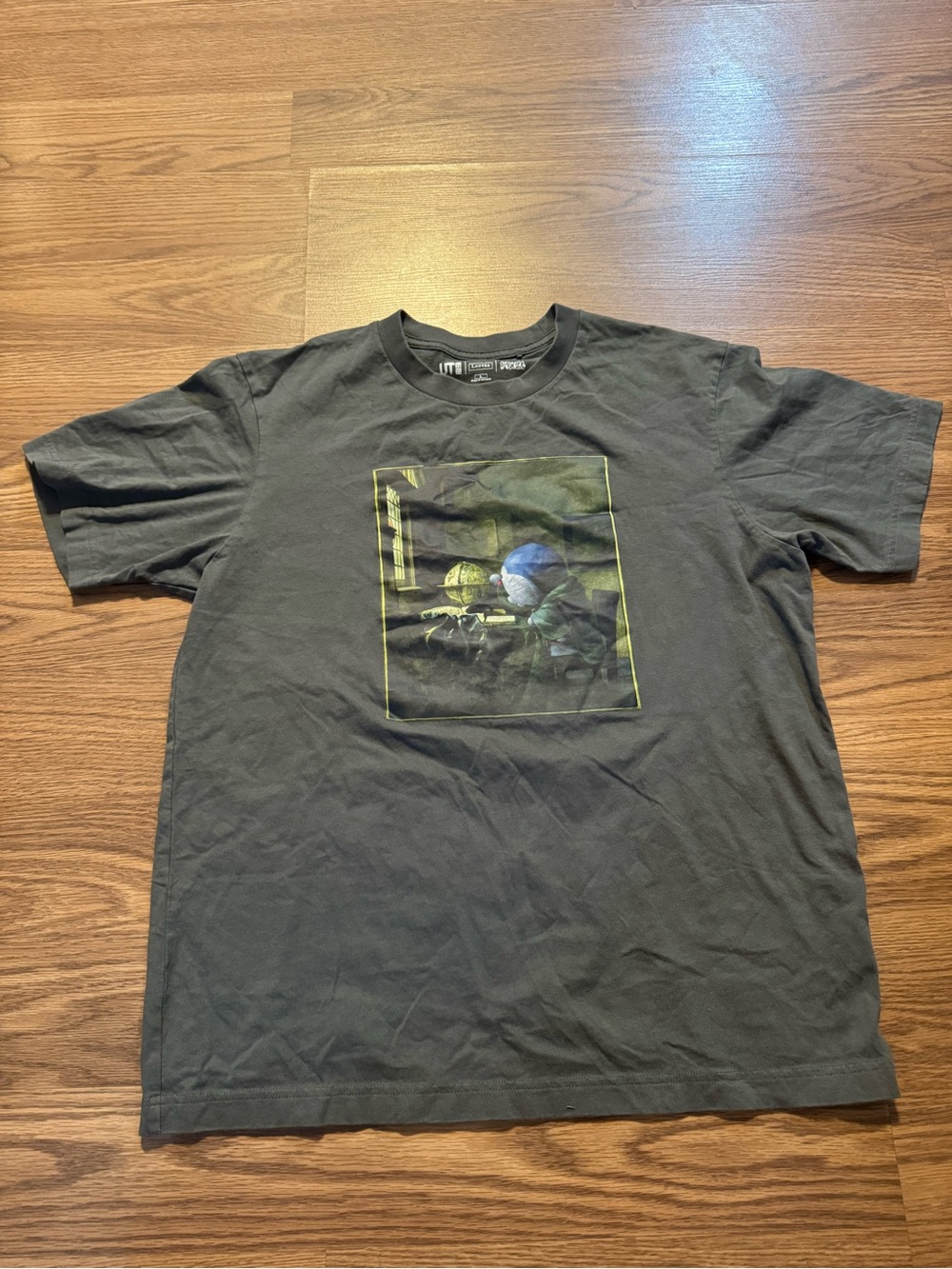 Doraemon meets the Lourve UT Graphic T-Shirt unisex